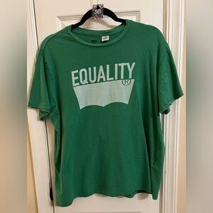 Levi's Green Equality Graphic Tee